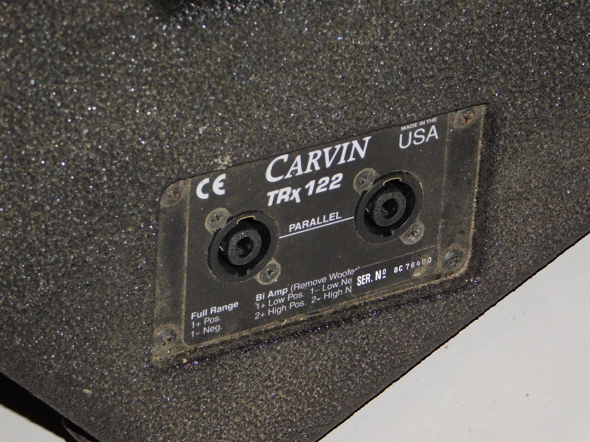 Carvin TRX 122 Monitor Speakers | eBay