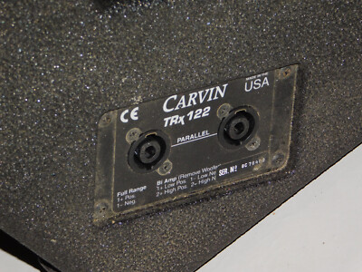 Carvin TRX 122 Monitor Speakers | eBay
