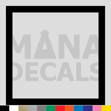 Square Outline Vinyl Die Cut Decal Sticker - Shape