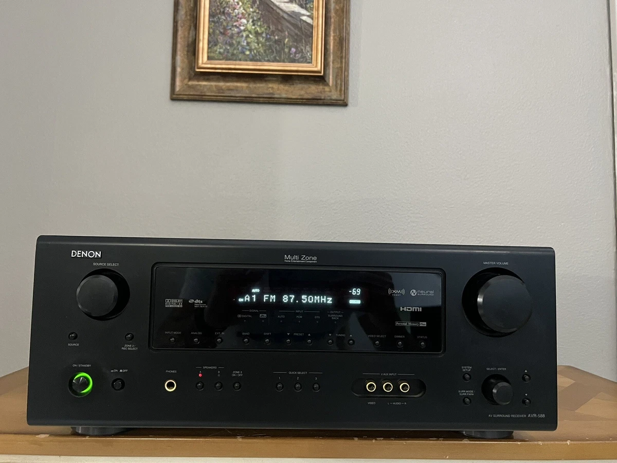 Denon AVR588 AV Receiver Reverb, 52 OFF