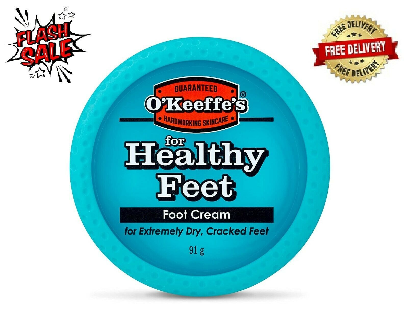 O'Keeffe's Healthy Feet, 91g Foot Cream healthy Feet, 180g Foot Cream