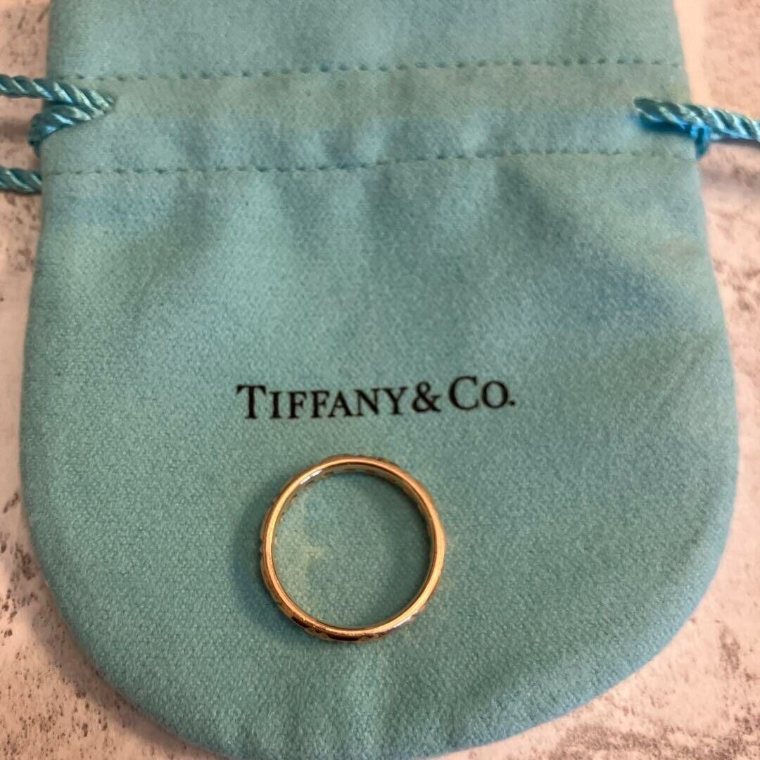 Tiffany & Co Elegant True T 18K Rose Gold Narrow Classic Tiffany & Co Elegant True T 18K Rose Gold Narrow Classic