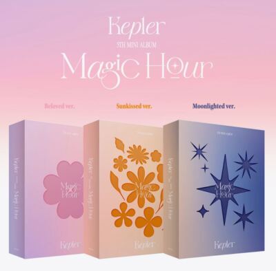 Kep1er Magic Hour 5th Mini Album 3 Ver Set