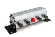 Chief Rotary Flow Divider 0.132 CID / Section, .43-1.7 GPM Flow Range 4 Section