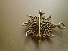 RARE! Victorian Old Mine Cut Diamond Pin/Pendant 1.72cts Set in 14K Solid Gold — photo 5