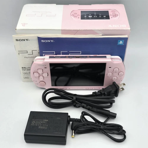 SONY PSP-3000 Blossom Pink Playstation Portable JAPAN Model Japan Import