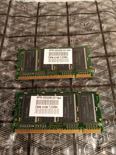 HYS64D32020GDL-6-C Infineon 512mb (256MBx2) PC2700 DDR-333MHz non-ECC CL2.5 - Picture 2 of 2