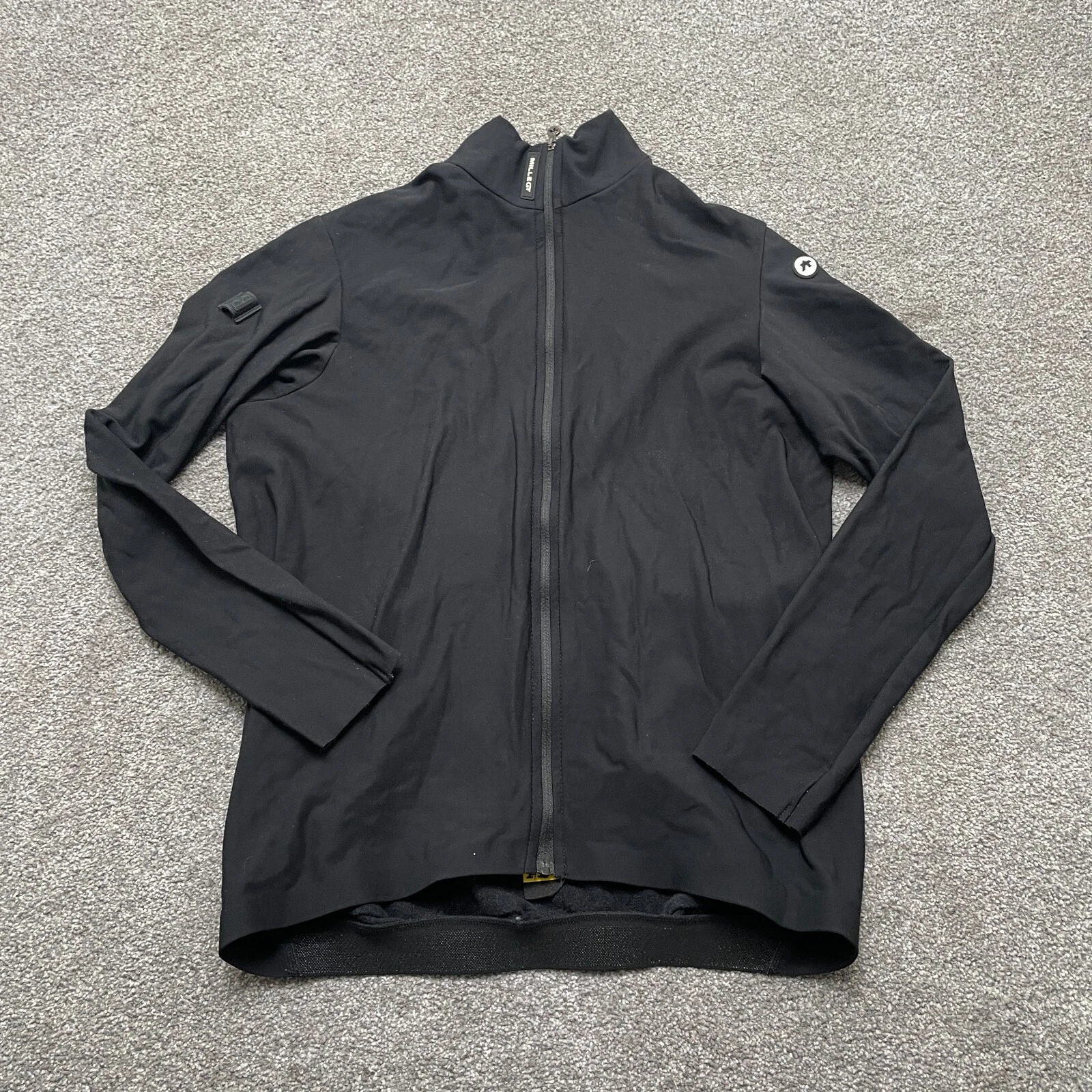 assos mille gt full zip windbreaker jacket
