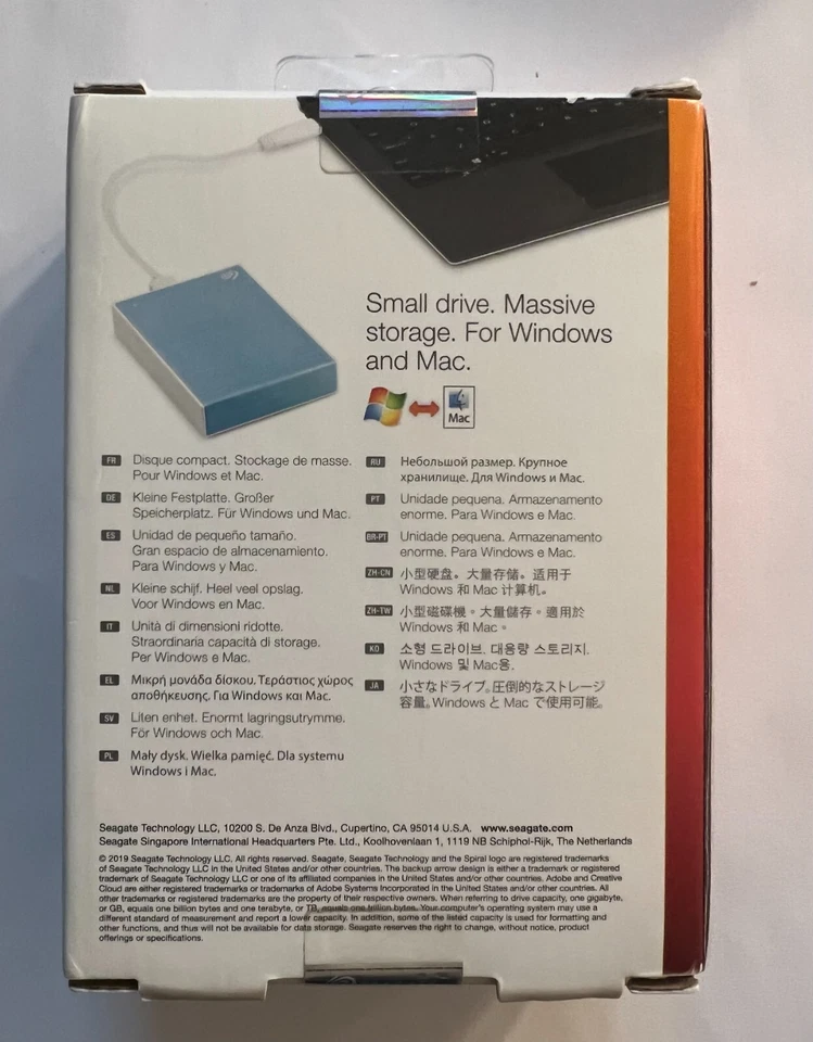 Seagate Backup Plus Portable 5TB External Hard Drive Blue USB 3.0 (STHP5000402) - Image 4 of 4