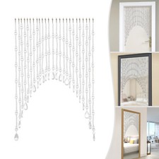 25-String Beaded Curtain Hanging Door Beads Curtain Room Bead Partition Curtain