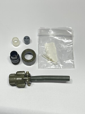 ITT Cannon CA Bayonet 2 Position CA-B Connector Plug Crimp Pin CB6E10SL-4PC