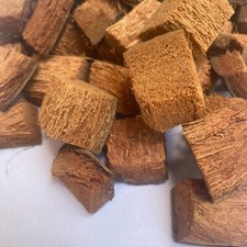 coconut husk pieces natural organic media growing for any plant fiber chips
