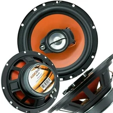 Audiobank AB-674 6.5" 3-Way 600W Power Car Audio Stereo Coaxial Speakers - Pair