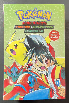 Pokémon Adventures v. 23-29 FireRed & LeafGreen Emerald Graphic