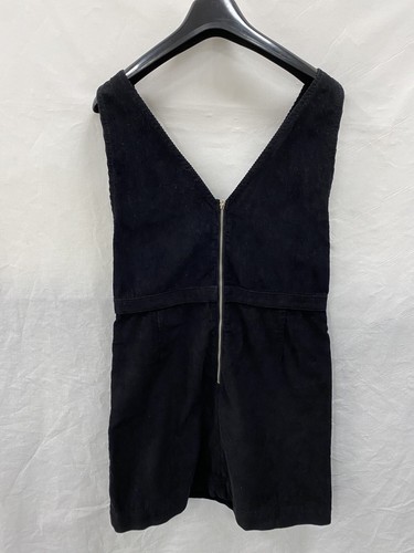 Denim Co. Black Cord Short Length Strappy Dress - Picture 2 of 4
