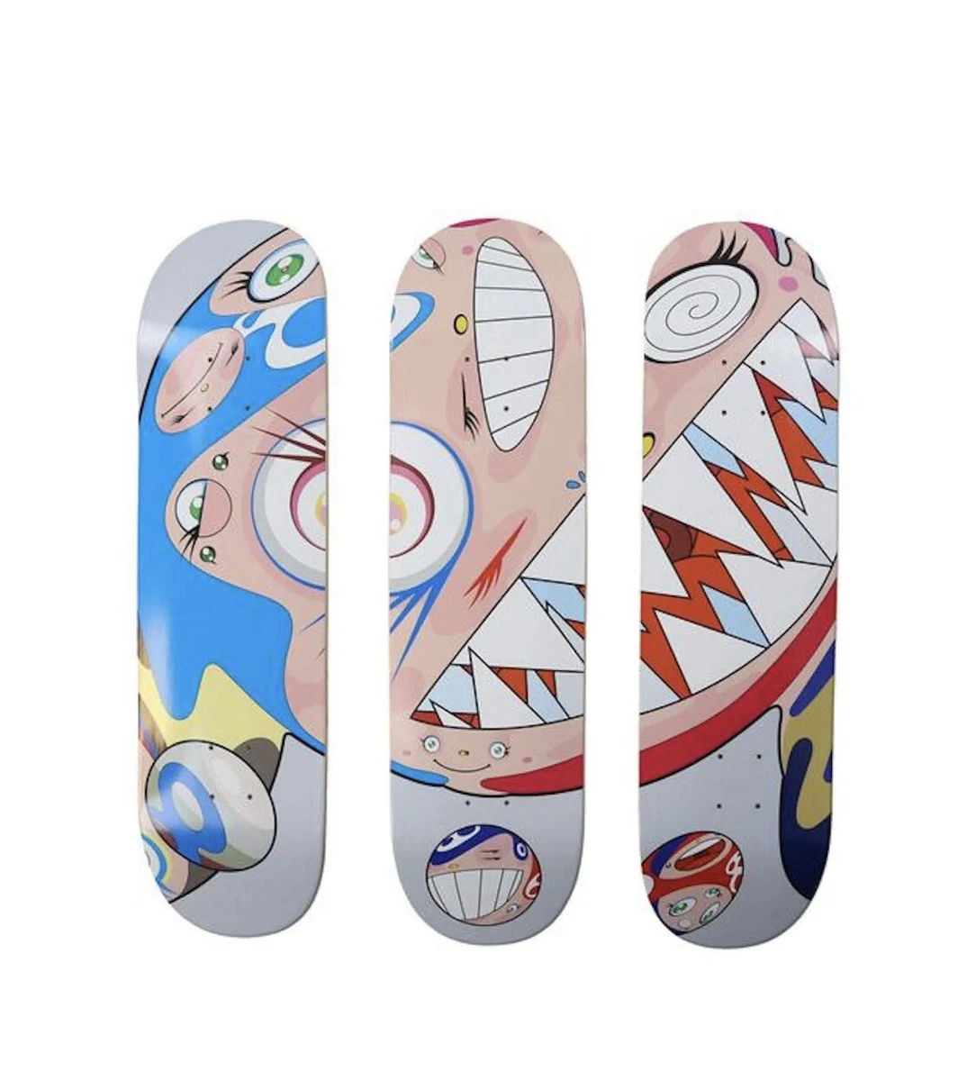 村上隆在滑板甲板| eBay