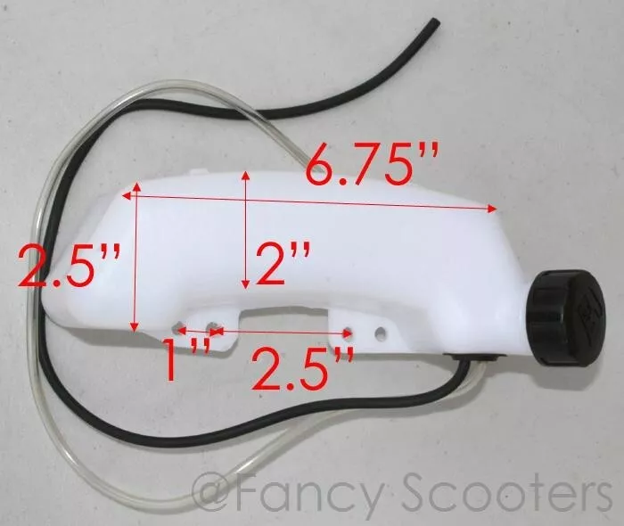 Mini chopper store fuel tank