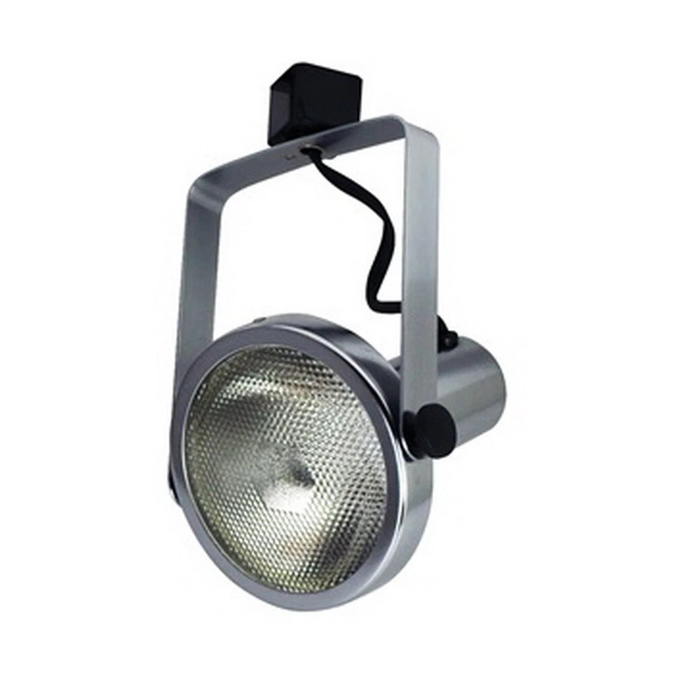 Natural Silver And Black 3 Light Gimbal Ring Track Pack End Feed Cord And Plug - Image 2 of 4