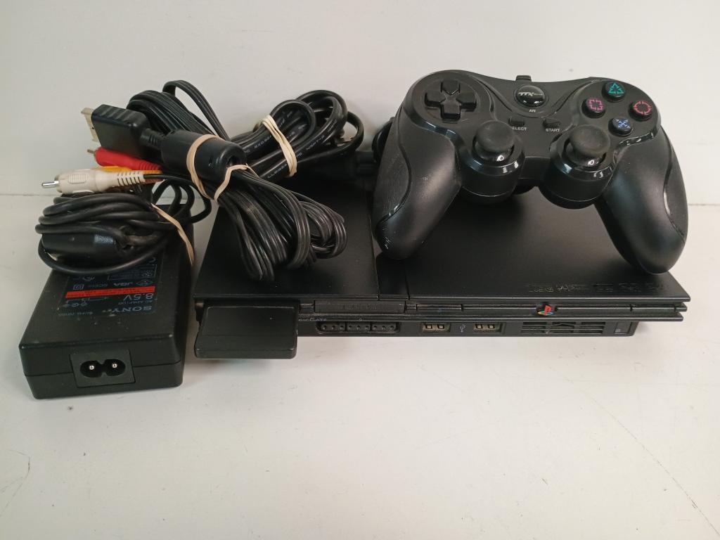 SONY PlayStation 2 Slim Console - P24025358 - Classic Gaming System