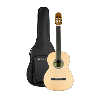 TARIO 39 Inch Fretless Classical Guitar  Spruce top Ovangkol back and sides