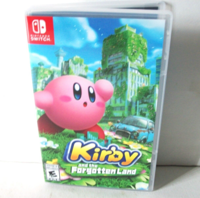 Kirby Forgotten Land Case Only NO GAME Nintendo Switch Empty Box