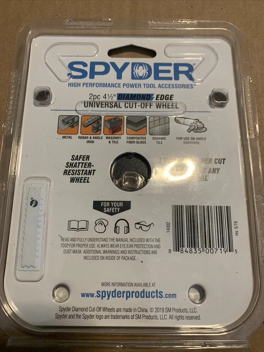 21PP19 TWO PACK OF SPYDER 4-1/2