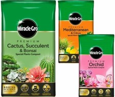 Image of Miracle Gro Premium Orchid, Citrus, Cactus Bonsai Compost With Vital Minerals 6L