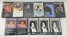 Neil Diamond Vintage Cassette Tapes Lot Of 11 Greatest Hits Etc