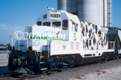 Cargill ''Mighty Cow'' GP7u Hanford, Kalifornien GROSSE POSTKARTE - NEUWERTIG!