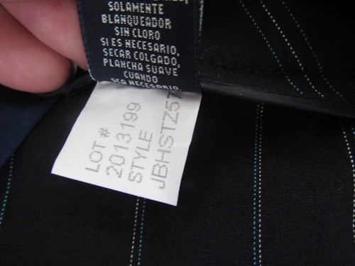 Evan-Picone woman port royal blue pinstripe dress career pants 16W NWT $58 - Picture 12 of 13