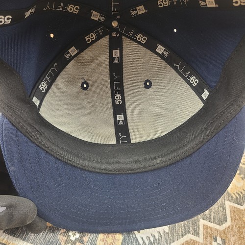 Dallas Cowboys Hut New Era 59Fifty Fitted 7 3/4 NFL Plain Logo Blau - Bild 5 von 8