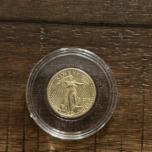 2025 $5 1/10oz Gold American Eagle Coin BU In Capsule