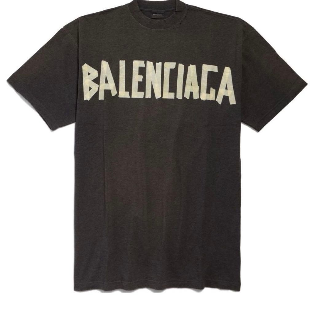 USED BALENCIAGA TAPETYPE T-SHIRT DRESS VERYGOOD thumbnail 4