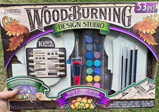 ArtSkills Wood Burning Design Studio 53pz Traccia/Burn Craft Kit nuovo con scatola!