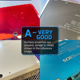 Nintendo 3DS Console Ice White Multi-Region Cartridge Compatible 32GB SD Stylus