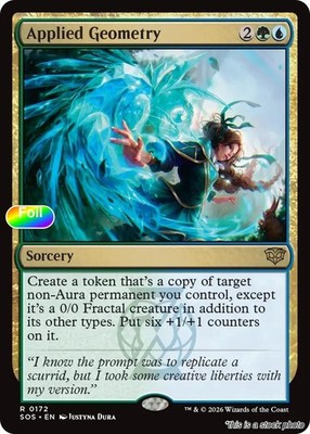 Applied Geometry - EN - 172 - Secrets of Strixhaven - NM - Foil