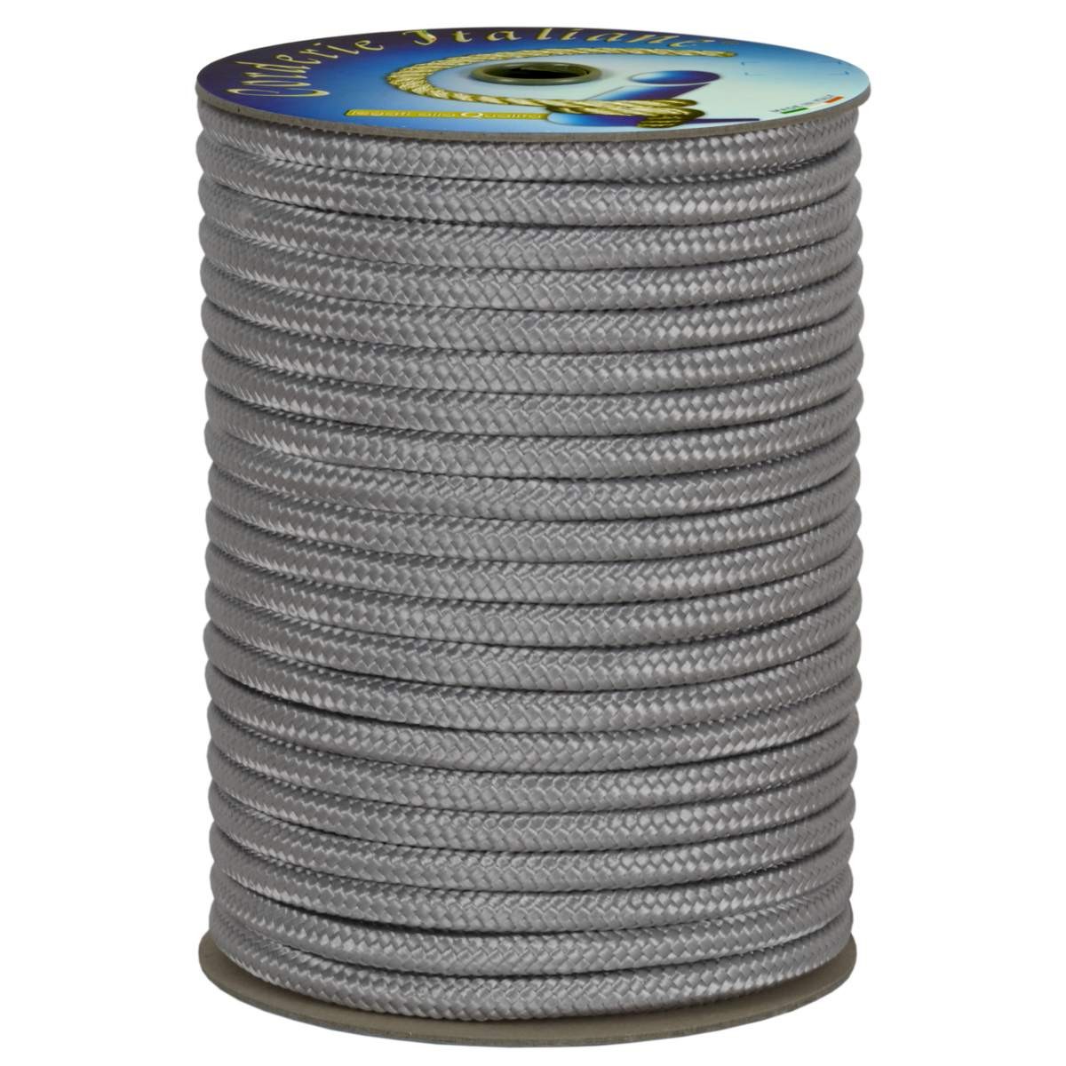 Corda 4mm Polipropilene Grigio Perla 100mt | Camping & Outdoor