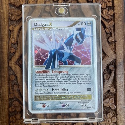 Pokemon Dialga LV.X DP 17  Black Star Promo Diamant & Perl Deutsch Near Mint