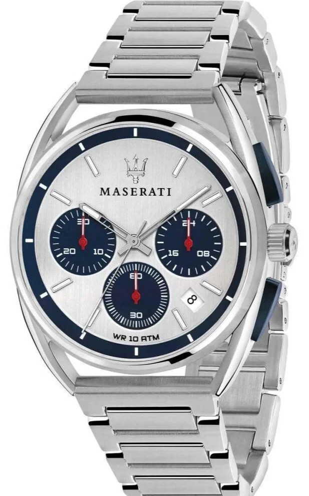 Montre Chronographe Maserati R8873632001 en Acier Gris pour Homme