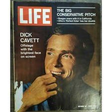 Life Magazine October 30 1970 Dick Cavett, Ronald Reagan, Halloween - Fast Ship!