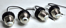Rextin E26 Socket Adapter Medium Edison Base 4X Male Screw in Light Bulb Socket