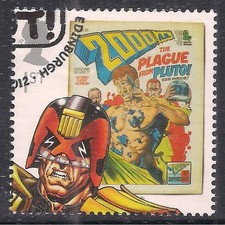 GB 2012 QE2 1st Comics   2000 AD   Ex Fdc SG 3293 ( R166 )