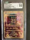 CGC 10 Gem Mint Ancient Mew Pokemon Movie 2000 Pokemon Movie Promo Partial Swirl