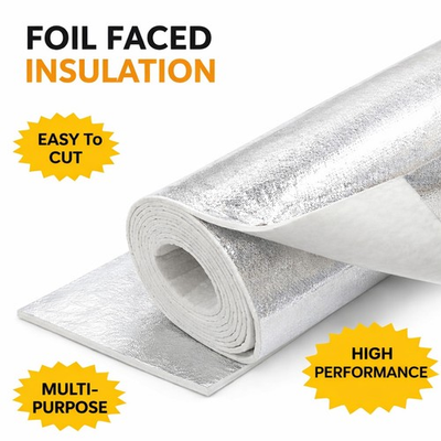 #ad #ad High temperature insulation ceramic fiber blanket with aluminum foil facing $29.99