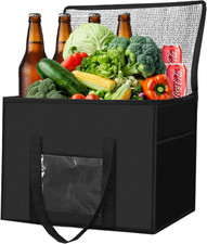 Borsa Frigo 50 Litri, Borsa Termica Grande, Pieghevole Borsa Termica per Auto pe