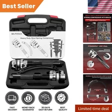 Heavy-Duty Coil Spring Compressor Tool Set - Safety & Reliability Guaranteed