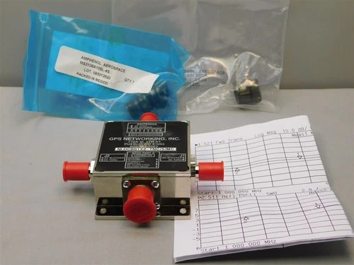 GPS Networking NLDCBS1X2-TNC/5/MC GPS Splitter 2 Outputs TNC W/Mil Connector