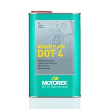 Motorex Brake Fluid DOT 4 1L High Performance Motorcycle MX Motocross Off Road 16.69 per litre