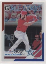 2019 Donruss Optic Red White & Blue 150th Anniversary Prizm Bryce Harper 5ta