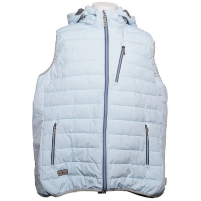 Blue Wave, Outdoor Weste, Damen, Größe: 52, Blau/Grau, Polyester, Streifen #AlE